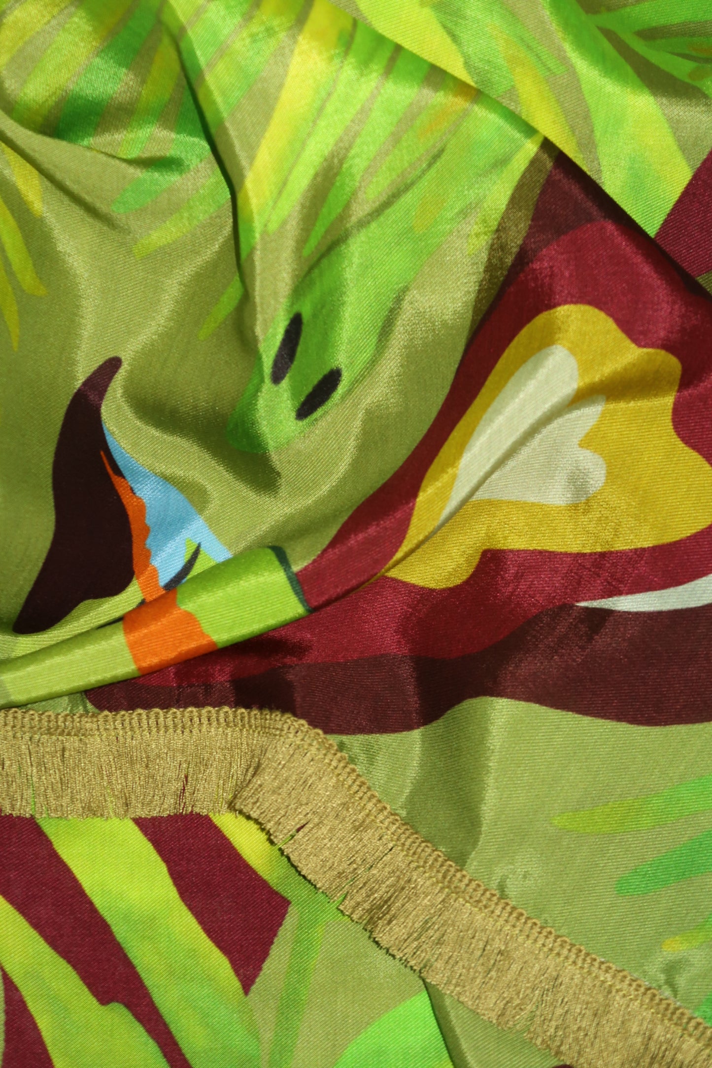 TOUCAN PAREO - PALM LEAVES