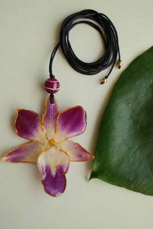ORCHID CHOKER