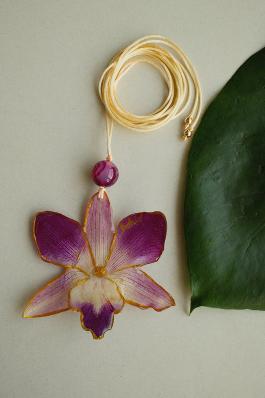 ORCHID CHOKER