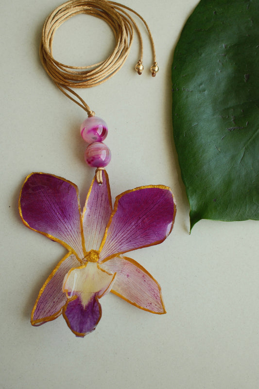 ORCHID CHOKER