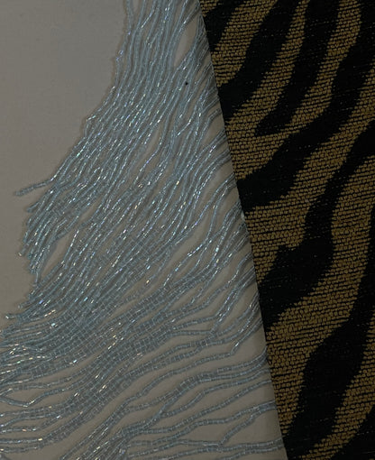 TALA CLUTCH - CHENILLE TIGER