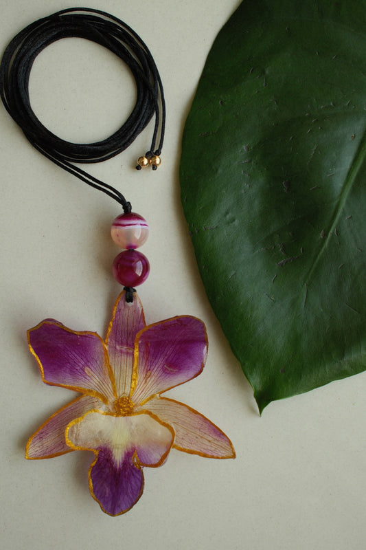 ORCHID CHOKER
