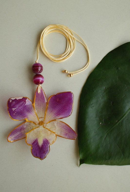 ORCHID CHOKER